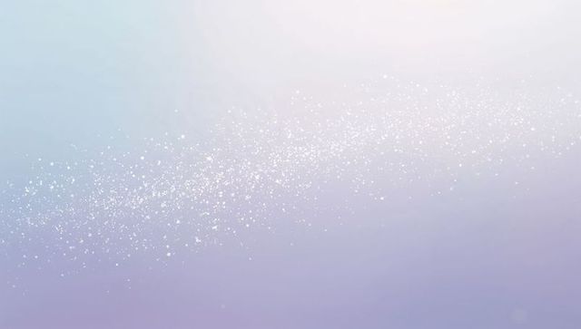 Ethereal pastel gradient with diagonal sparkle band, soft bokeh glow and subtle lens flares