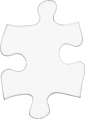 single white puzzle piece on transparent background for design projects - Download Free Stock Videos Pikwizard.com