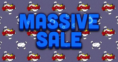 Massive sale comic style digital illustration