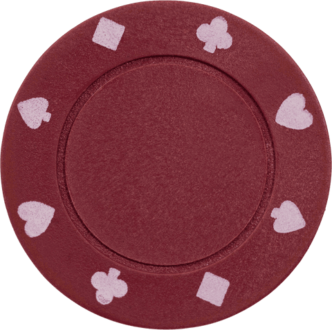 Red Gambling Chip on Transparent Background Illustration - Download Free Stock Videos Pikwizard.com