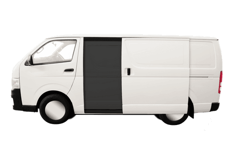 white van on transparent background concept illustration - Download Free Stock Videos Pikwizard.com