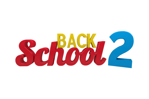 3d text back to school graphic with transparent background - Download Free Stock Videos Pikwizard.com