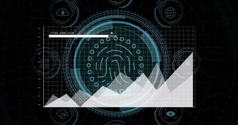 Digital Data Trends with Biometrics in Cyber Security - Download Free Stock Images Pikwizard.com
