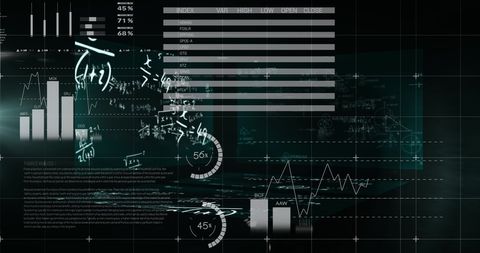 Computational Analysis Illustrating Mathematical Data Concepts - Download Free Stock Images Pikwizard.com