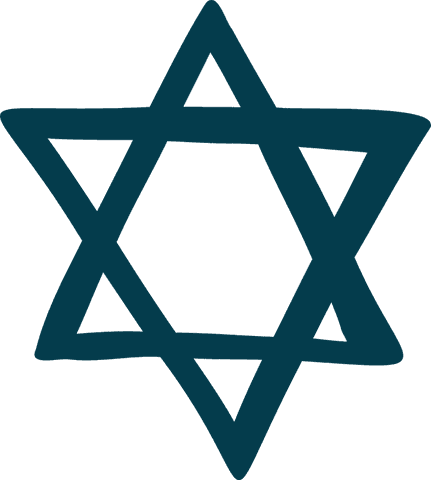 minimalist 6-pointed star with overlapping teal triangles transparent - Download Free Stock Videos Pikwizard.com