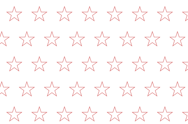 Repeating Red Stars Seamless Pattern on Transparent Background - Download Free Stock Videos Pikwizard.com