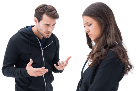 Transparent Couple in Disagreement Emotional Communication - Download Free Stock Videos Pikwizard.com
