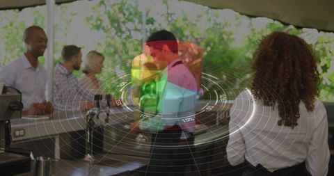 Digital Technology and Rapid Data over Coffee Shop Encounter