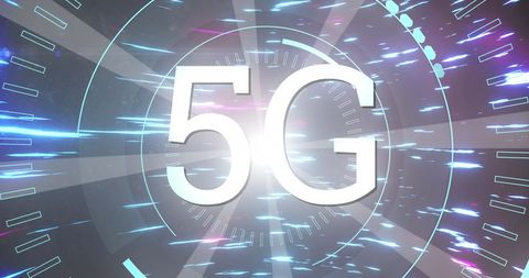 digital 5g technology network abstract background - Download Free Stock Images Pikwizard.com