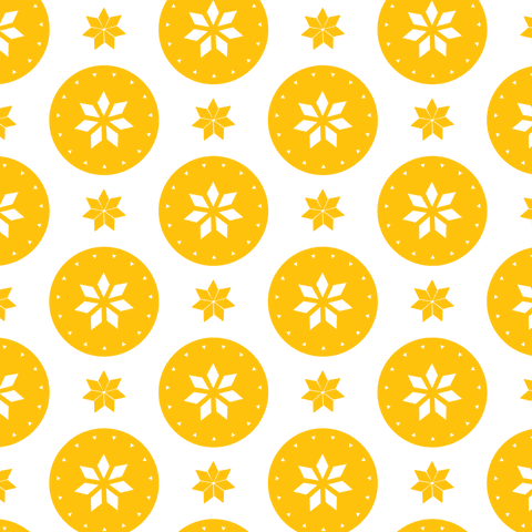 yellow floral circles and stars on transparent background - Download Free Stock Videos Pikwizard.com