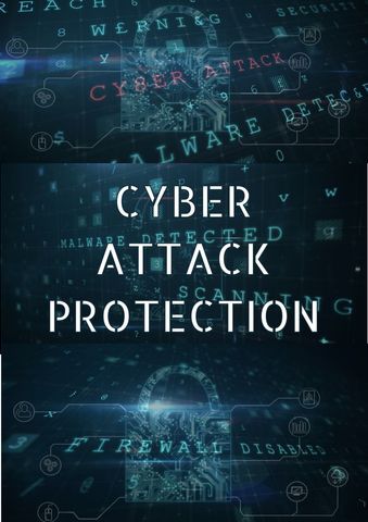 Cyber Attack Protection Shields Digital Systems - Download Free Stock Templates Pikwizard.com