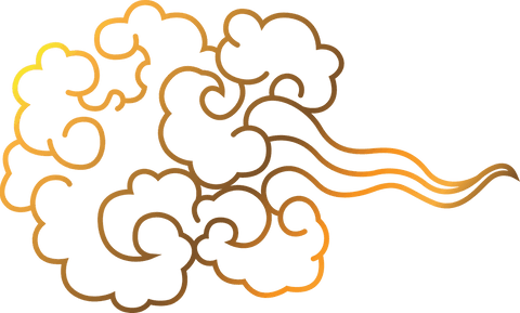 Ornamental Cloud Motif on Transparent Background - Download Free Stock Videos Pikwizard.com