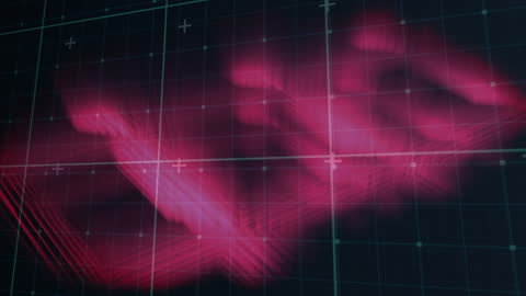 This video shows a digital network with abstract animations of text and connections radiating from a globe. Its futuristic theme accentuates technology's role in global networking. Ideal for use in technological presentations, digital communication content, and networking-related topics, conveying the concepts of connectivity and data exchange.