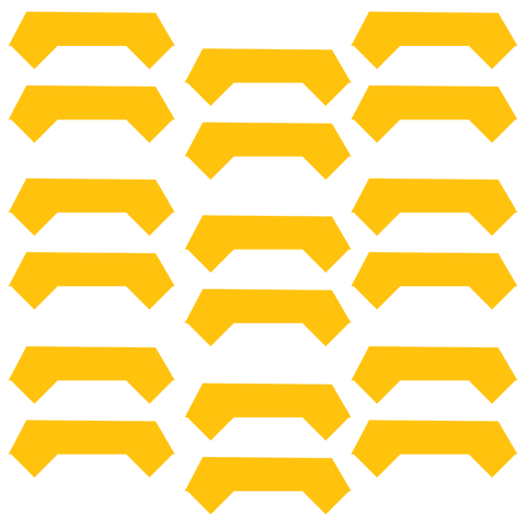 yellow pattern of repeated shapes on transparent background vector art - Download Free Stock Videos Pikwizard.com