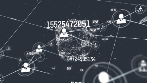 Global Network Connections with Data Exchange Concept