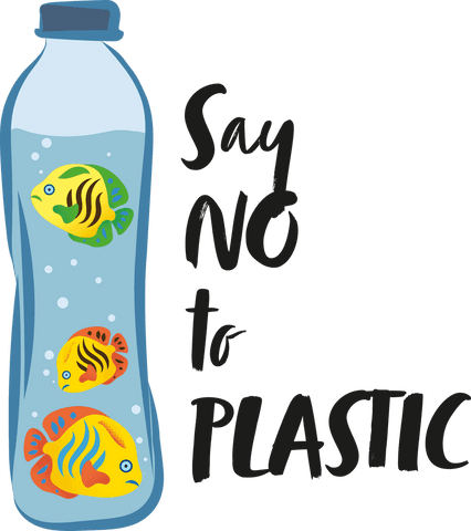 eco awareness plastic bottle with marine life on transparent background - Download Free Stock Videos Pikwizard.com