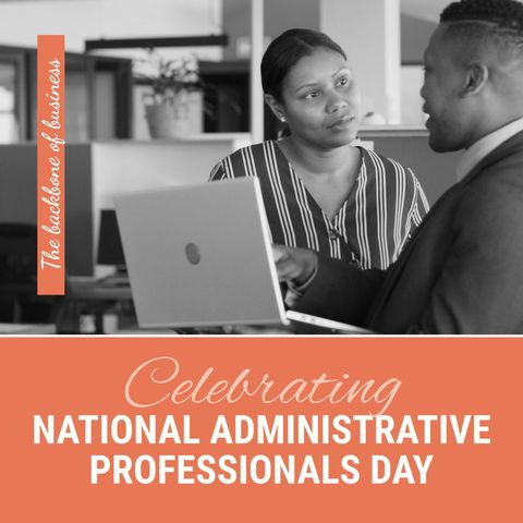 professionals celebrate national administrative professionals day in office - Download Free Stock Templates Pikwizard.com