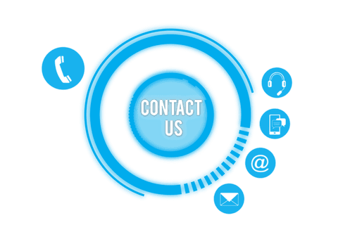 Transparent Media Icons with Contact Us - Download Free Stock Videos Pikwizard.com