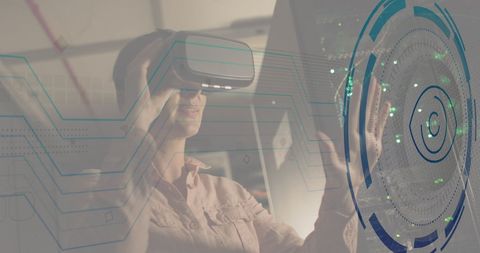 Innovative VR Technology in Data Center Environment