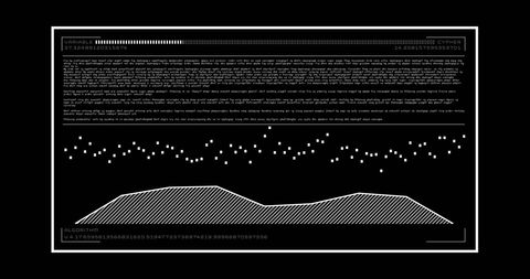 Abstract Data Processing Digital Interface on Black Background - Download Free Stock Images Pikwizard.com