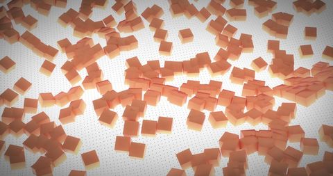 Dynamic Flow of Floating Geometric Cubes - Download Free Stock Images Pikwizard.com