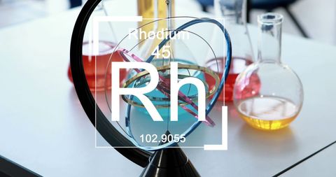 Chemistry exploration with rhodium element focus
