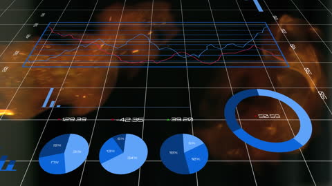 Dynamic Financial Data Processing with Futuristic Interface