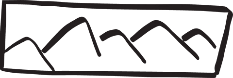 Transparent Outline Mountains on Black Silhouette Background - Download Free Stock Videos Pikwizard.com