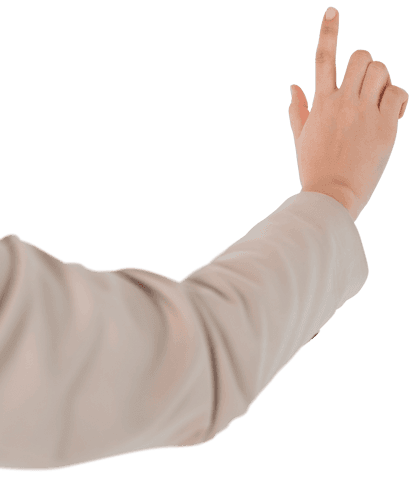 hand of businesswoman reaching on transparent background - Download Free Stock Videos Pikwizard.com