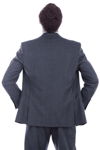 Businessman Standing with Hands on Hips Isolated on Transparent Background - Download Free Stock Videos Pikwizard.com