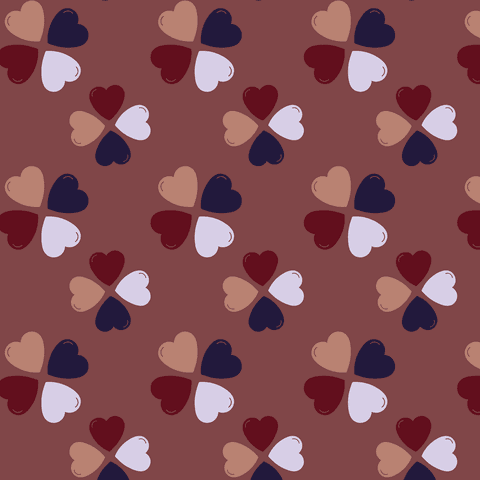 colorful heart pattern on brown and transparent background - Download Free Stock Videos Pikwizard.com