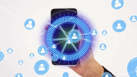 Digital Connectivity and Network Integration Concept