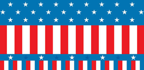 Transparent Patriotic Red and Blue Stars and Stripes Design - Download Free Stock Videos Pikwizard.com