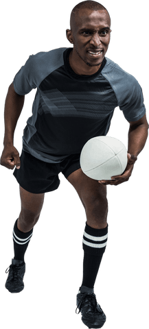 professional rugby player holding ball transparent background - Download Free Stock Videos Pikwizard.com
