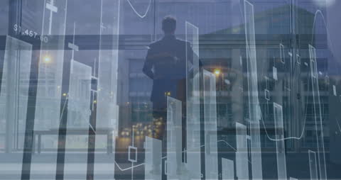 Digital Business Data with Dynamic Growth Visualizations