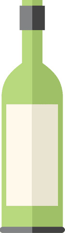 transparent green wine bottle vector illustration for celebrations - Download Free Stock Videos Pikwizard.com