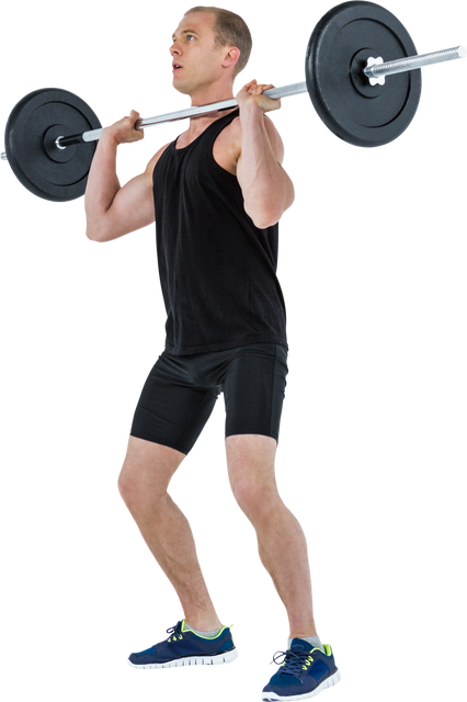 Transparent Bodybuilder Lifting Heavy Barbell Weights for Strength Training - Download Free Stock Videos Pikwizard.com