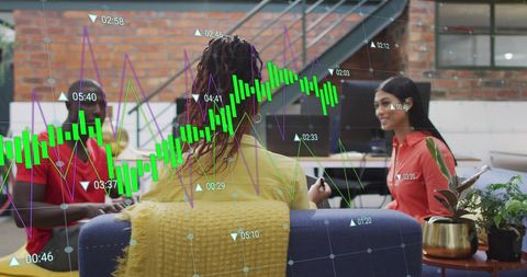 Financial Strategies with Diverse Colleagues in Modern Workspace