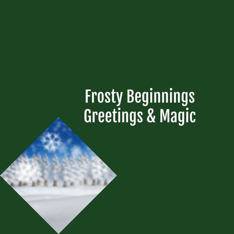 This design features a snowy landscape, ideal for creating festive greeting cards and winter promotions. Suitable for use as a seasonal advertisement background, digital holiday invitations, and desktop wallpapers during the winter holiday season. The frosty atmosphere adds a touch of magic, evoking feelings of joy and celebration.