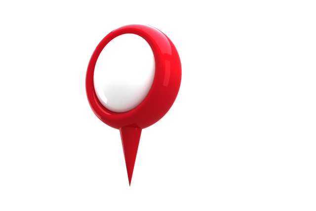 Transparent Red Navigation Pin Marker Icon - Download Free Stock Videos Pikwizard.com