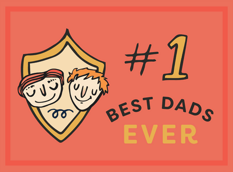 transparent father's day greeting card with best dads ever message - Download Free Stock Videos Pikwizard.com
