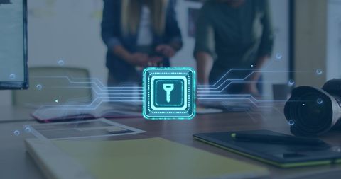 Digital Security and Data Processing in Modern Office Environment