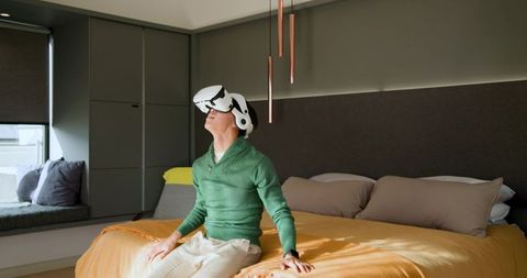 Exploring VR Technologies in Modern bedroom