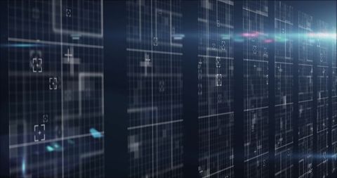 Abstract Digital Interface with Futuristic Patterns - Download Free Stock Images Pikwizard.com