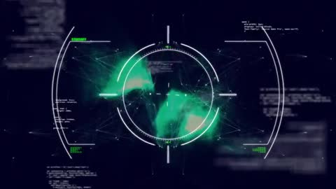 Futuristic Data Interface with Holographic Network