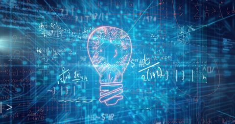 creative fusion of ideas and mathematics for innovation concept - Download Free Stock Images Pikwizard.com