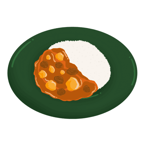curry rice on green plate with transparent background artistic design - Download Free Stock Videos Pikwizard.com