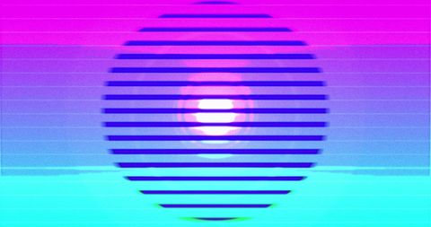 Vivid Striped Circle on Gradient Colors with Light Effect - Download Free Stock Images Pikwizard.com