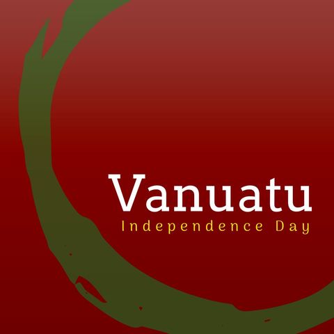 vanuatu independence day celebration graphic - Download Free Stock Templates Pikwizard.com