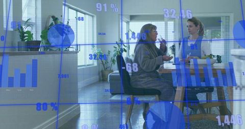 Analyzing Data with Conceptual Overlays in Living Space